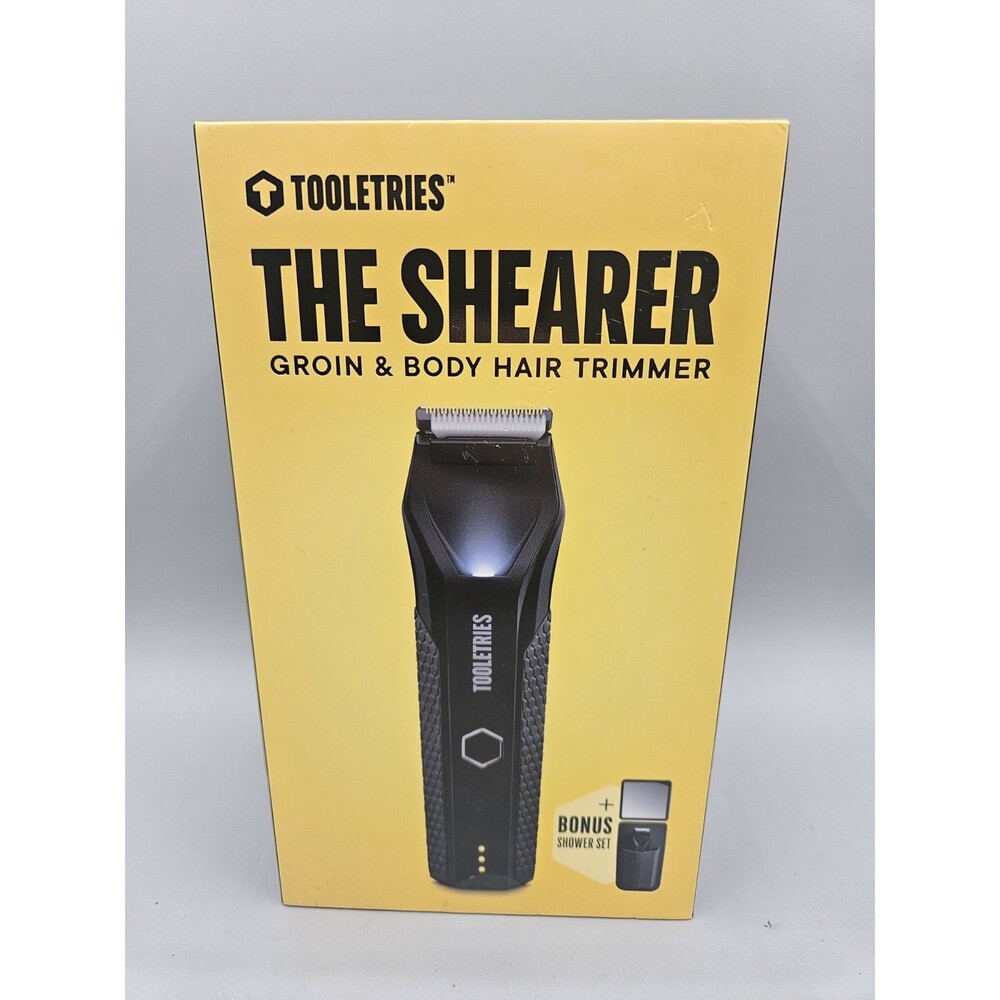 Tooletries The Shearer Groin & Body Hair Trimmer – Waterproof Grooming Kit